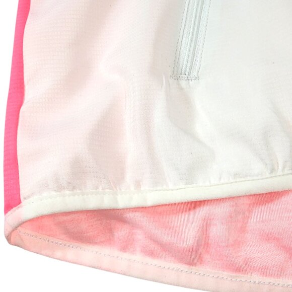 PENNANT-Woman's Sportswear-Jacket-SIZE SMALL-Quarter Zip-Hoodie-Pink-White-NWT - Picture 7 of 14